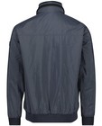 Jassen - Donkerblauwe jas met fijne strepen