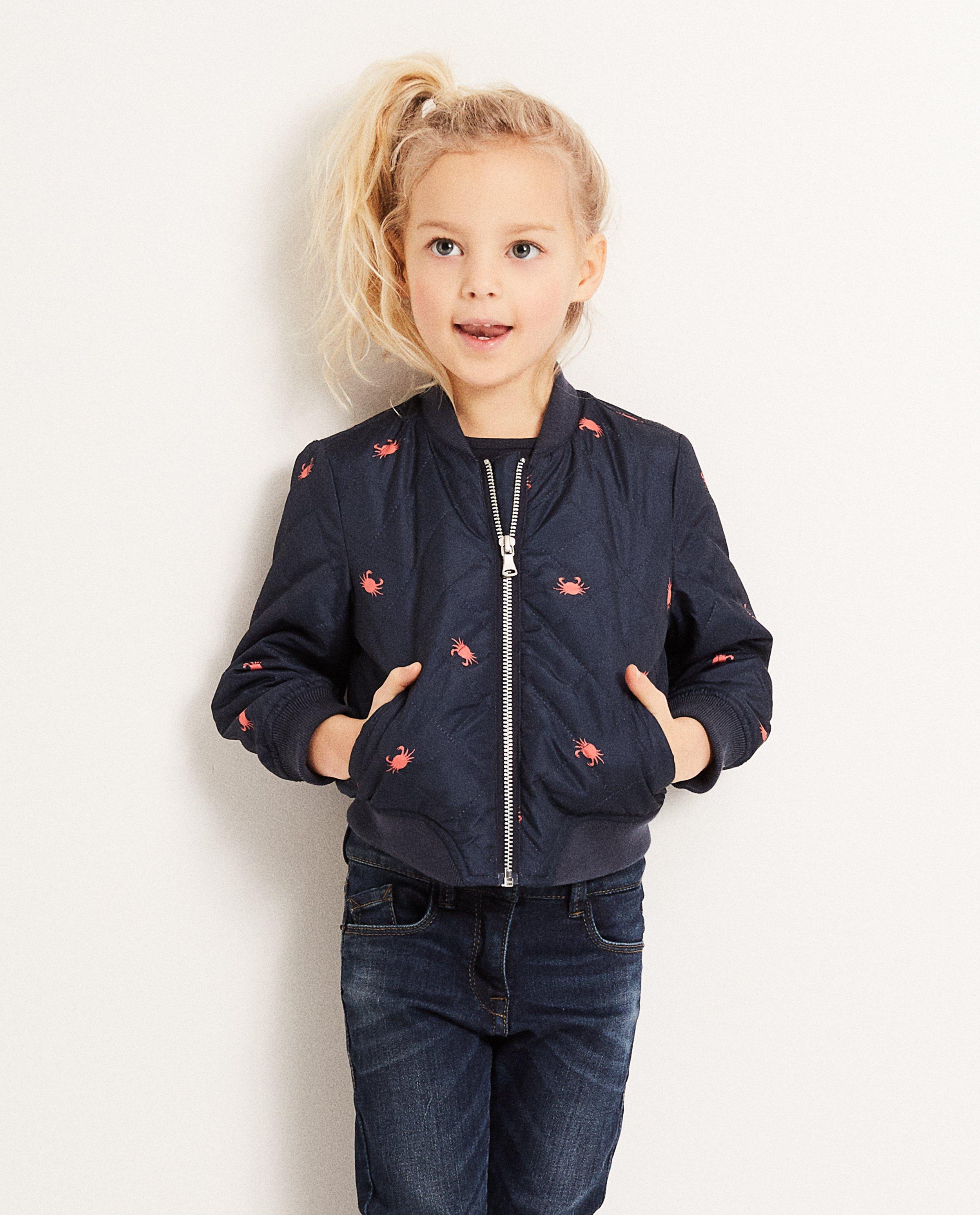 Jassen - Bomberjasje met print, 2-7 jaar