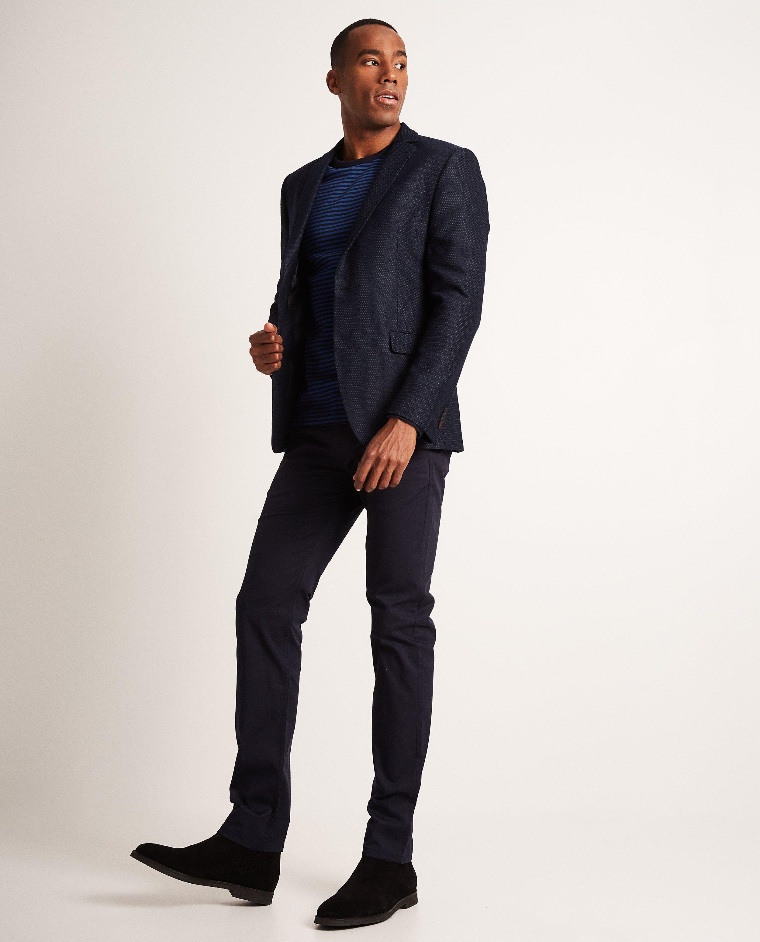 Blazer, micro-imprimé - fine structure - Iveo