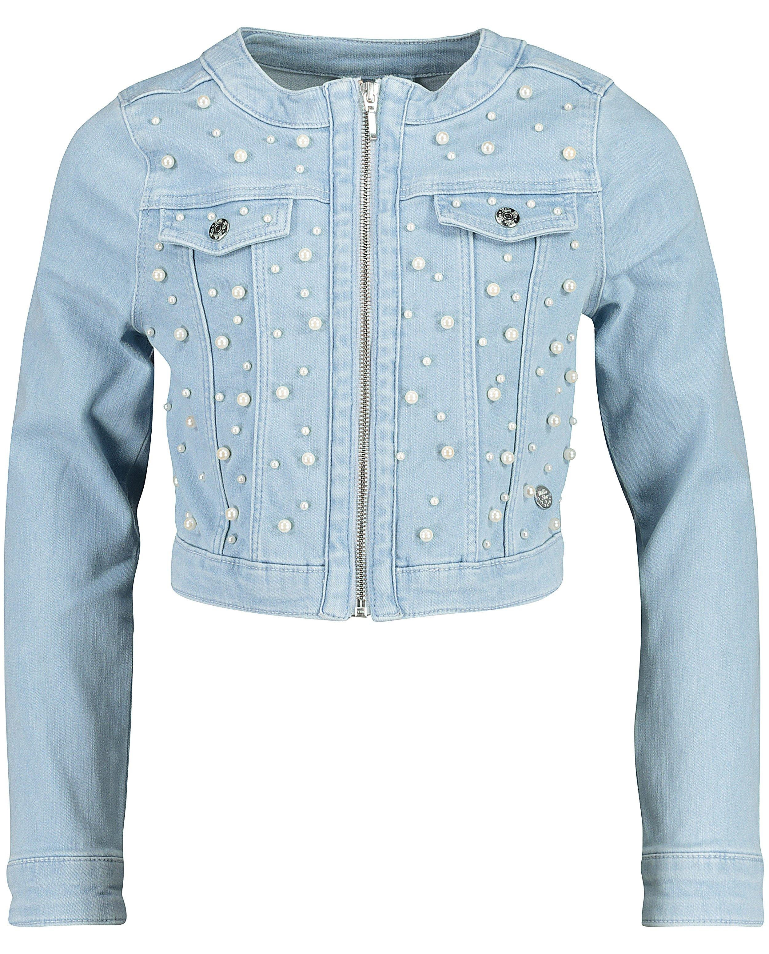 Jeansjasje met parels communie - Product Detail - lichtblauw - afbeelding nummer 4