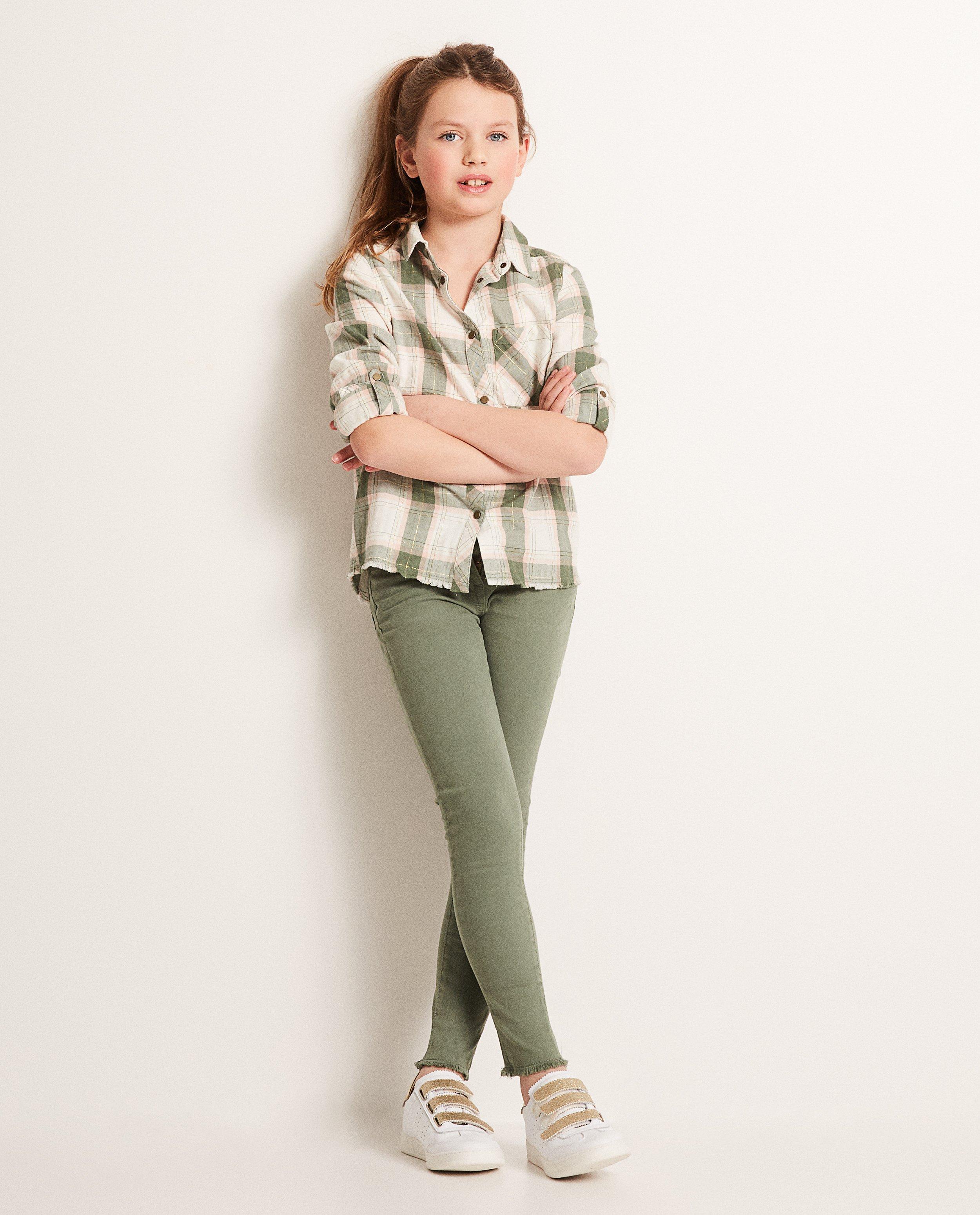 Geruit hemd met metaaldraad - Product Detail - meerkleurig - afbeelding nummer 2