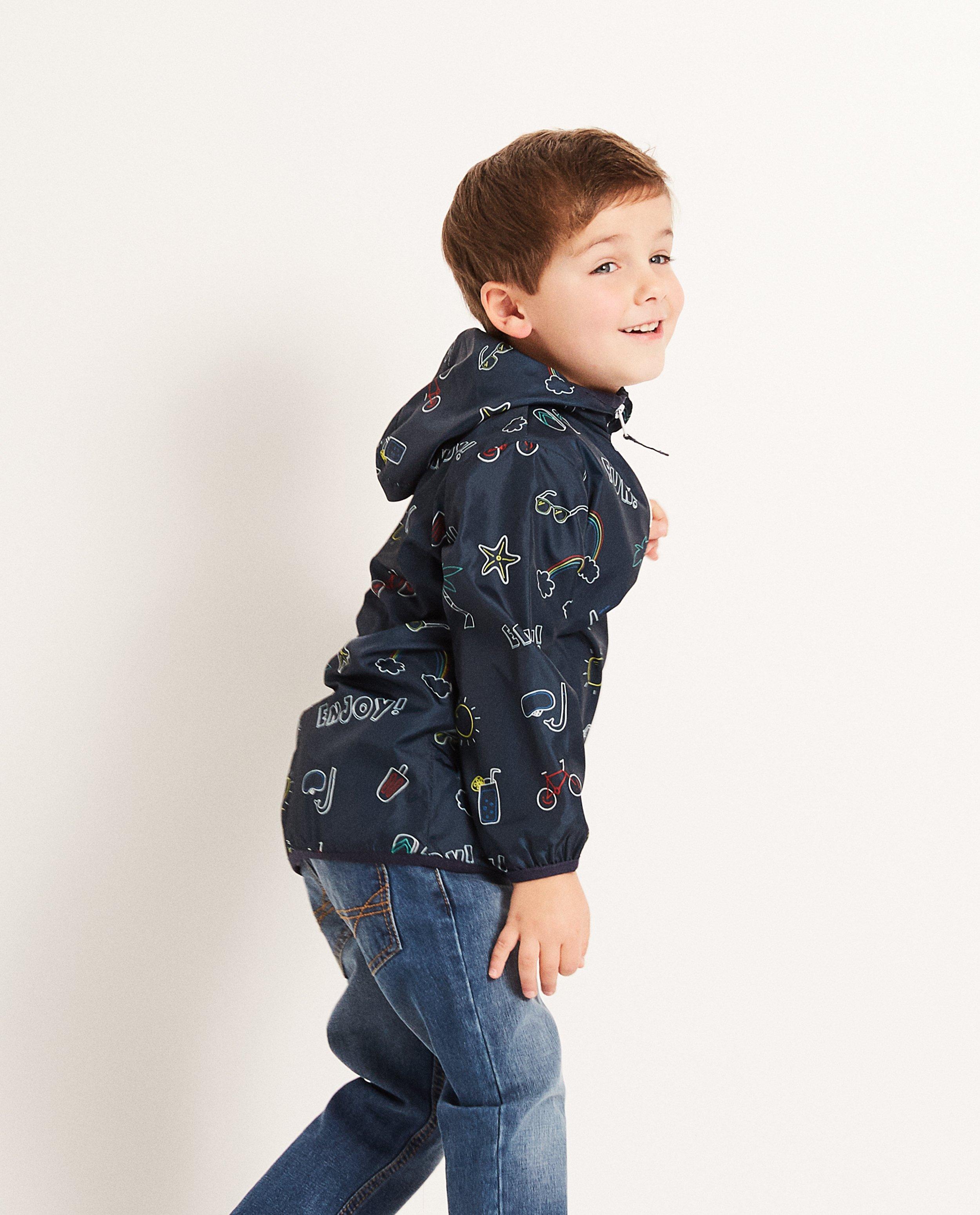 Jassen - Regenjas met allover print