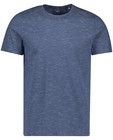 T-shirts - Blauw T-shirt met fijne strepen