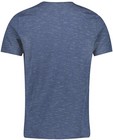 T-shirts - Blauw T-shirt met fijne strepen
