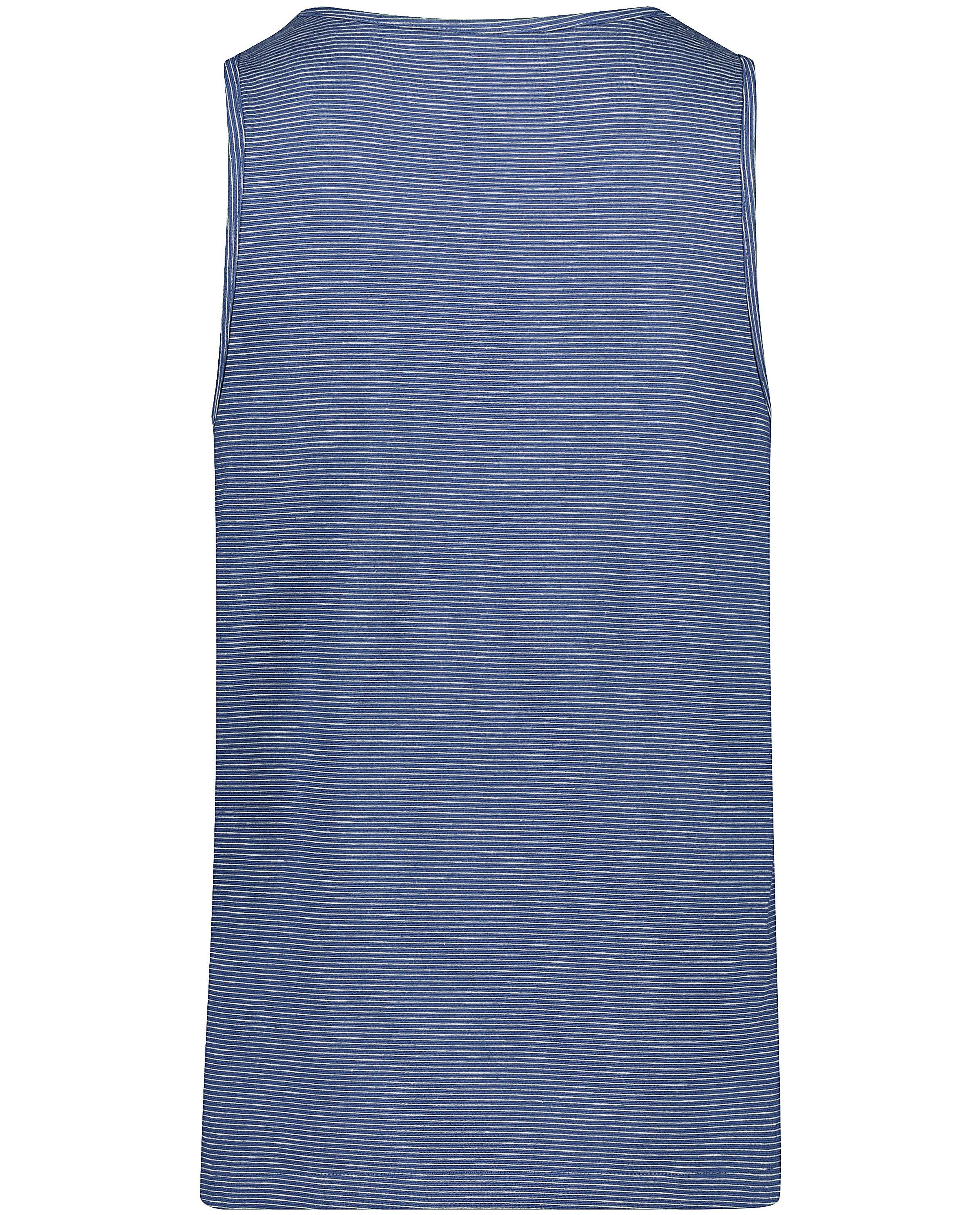 T-shirts - Débardeur bleu rayé