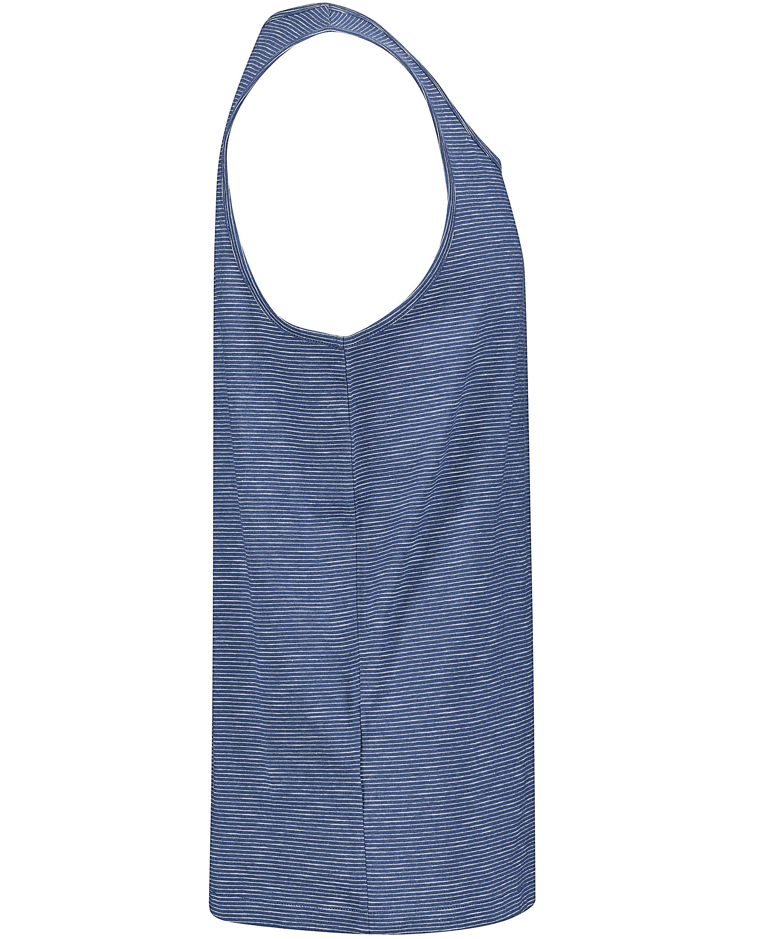 T-shirts - Débardeur bleu rayé