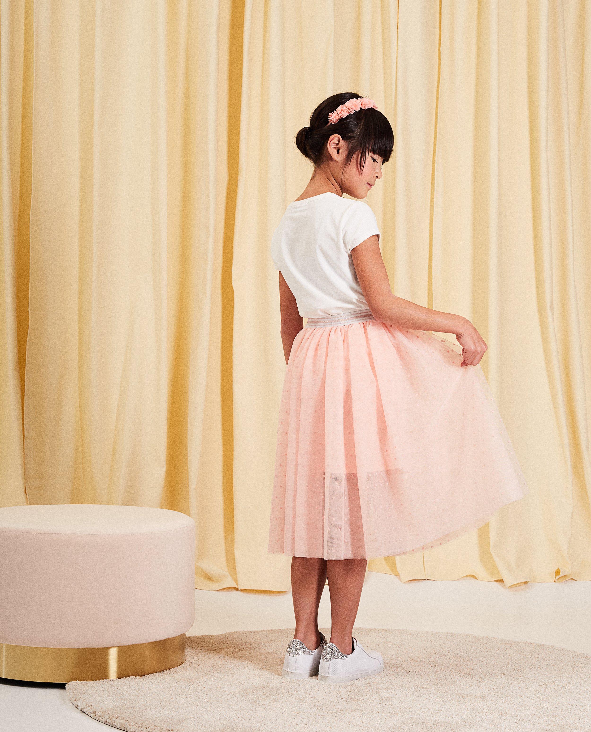 Maxi tule rok communie - Product Detail - lichtroze - afbeelding nummer 3