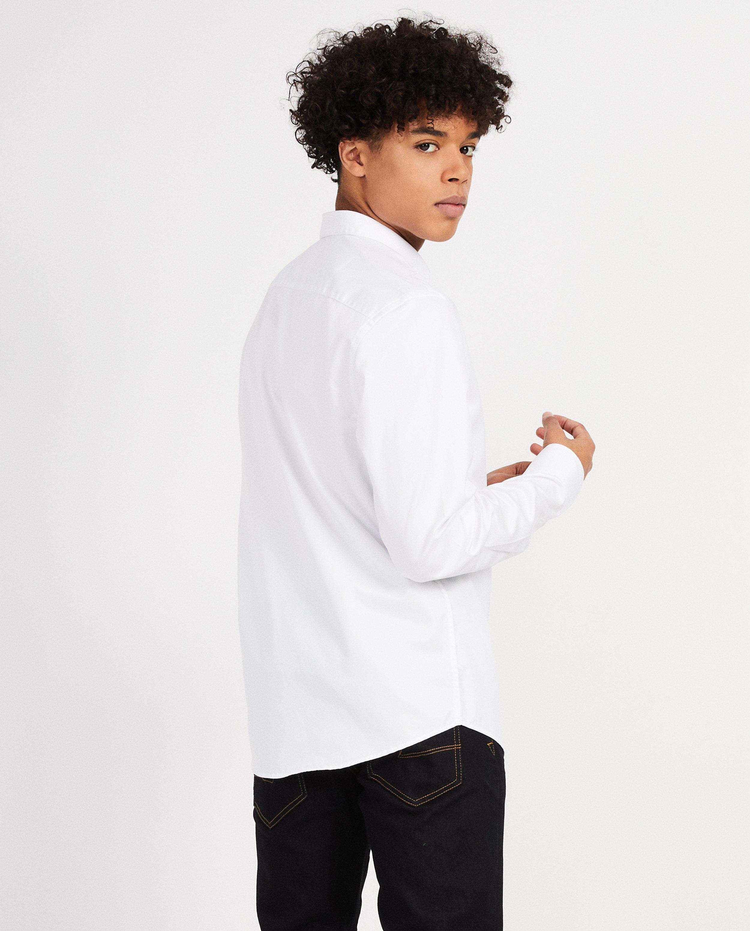 Hemden - Wit hemd comfort fit