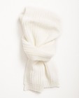 Geribde sjaal, 2-10 jaar - in roomwit - JBC