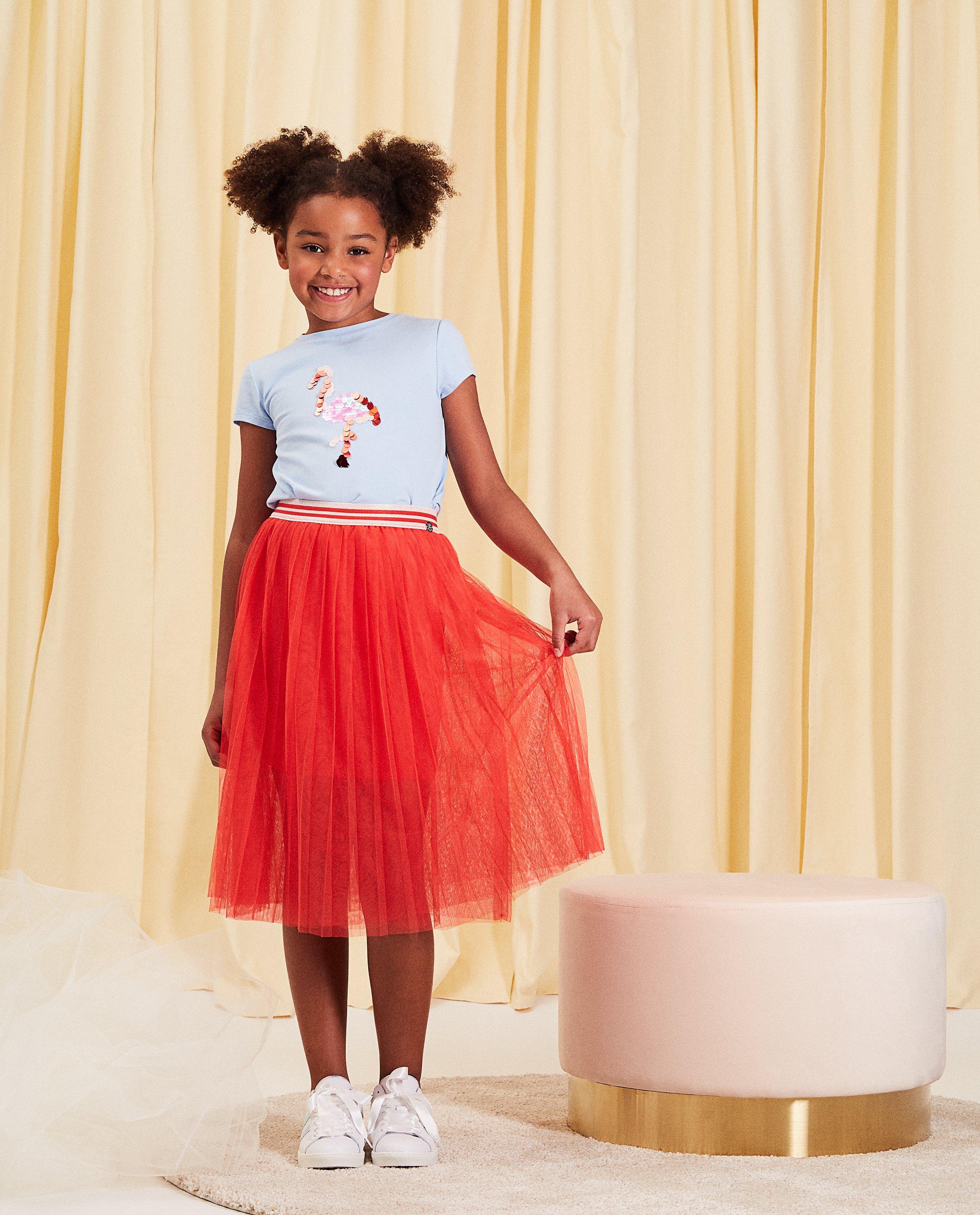 T-shirt met flamingo communie - Product Detail - lichtblauw - afbeelding nummer 1