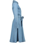 Kleedjes - Lyocell jurk met denimlook