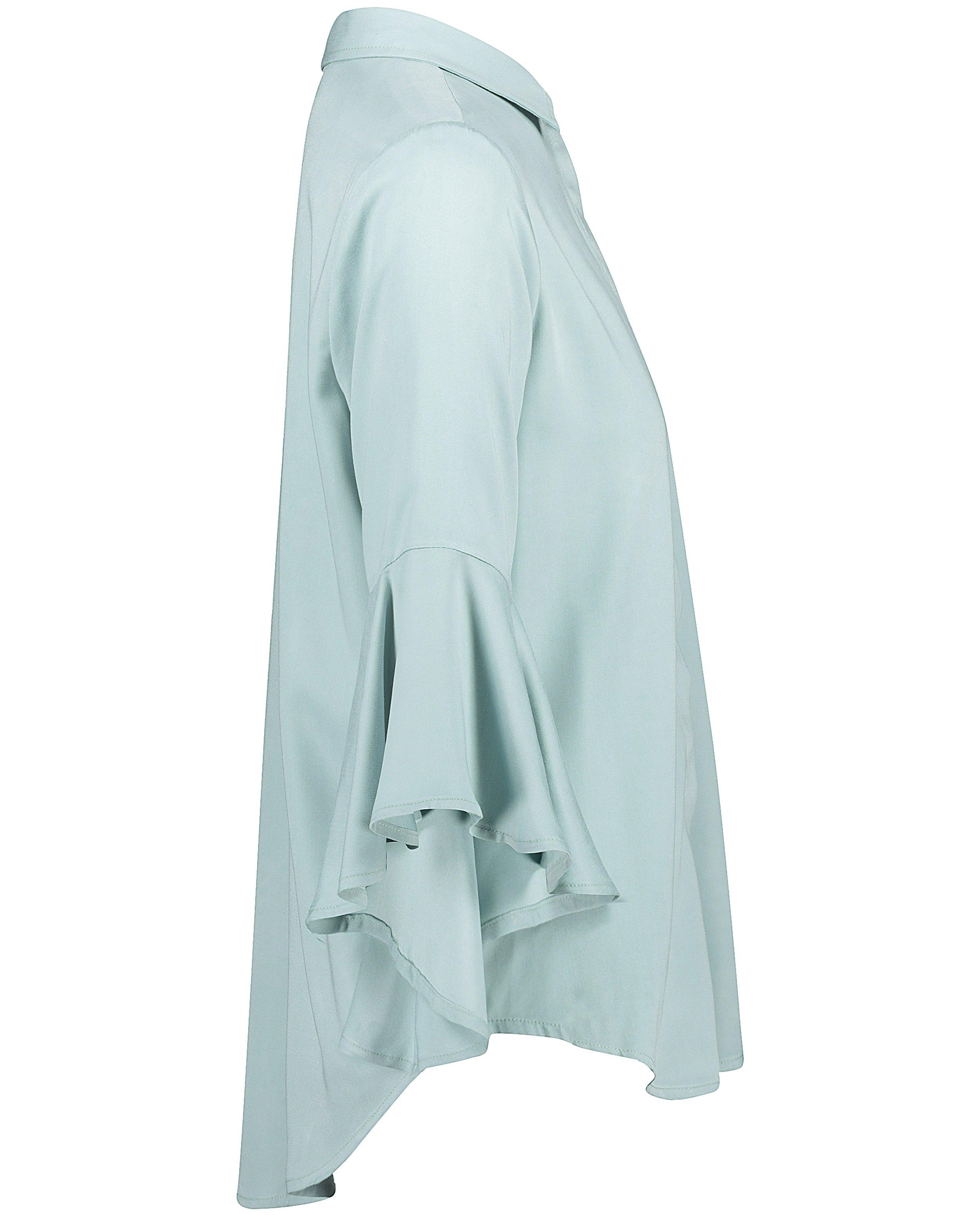 Viscose blouse met trompetmouwen - Product Detail - grijs - afbeelding nummer 7