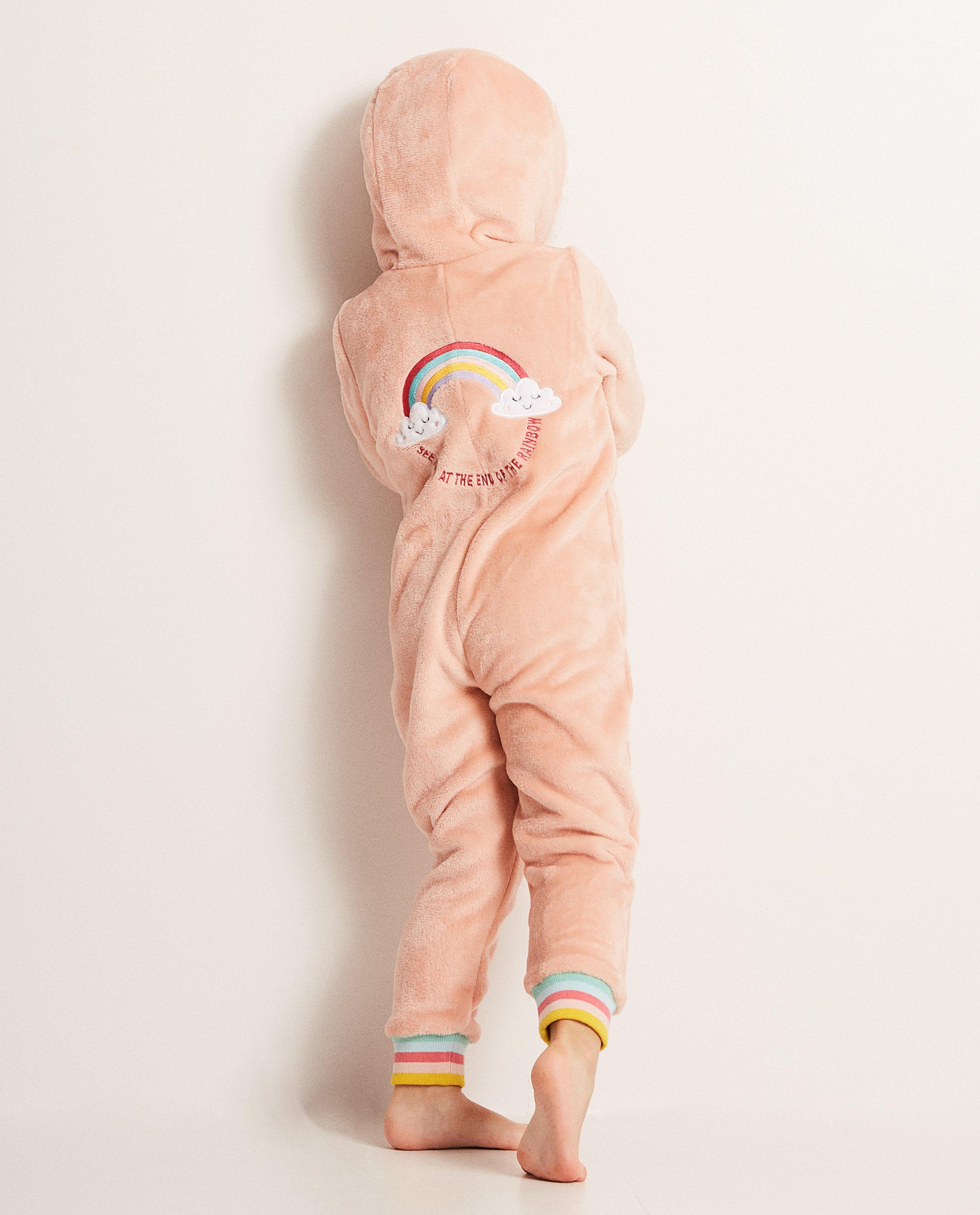 Nachtkleding - Onesie met regenboogprint