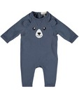 Pyjama coton bio - imprimé d’ours - Newborn 50-68