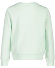 Sweaters - Mintgroene swipe sweater