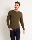 Sweaters - Longsleeve met gevlamd patroon