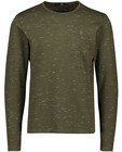 Sweaters - Longsleeve met gevlamd patroon