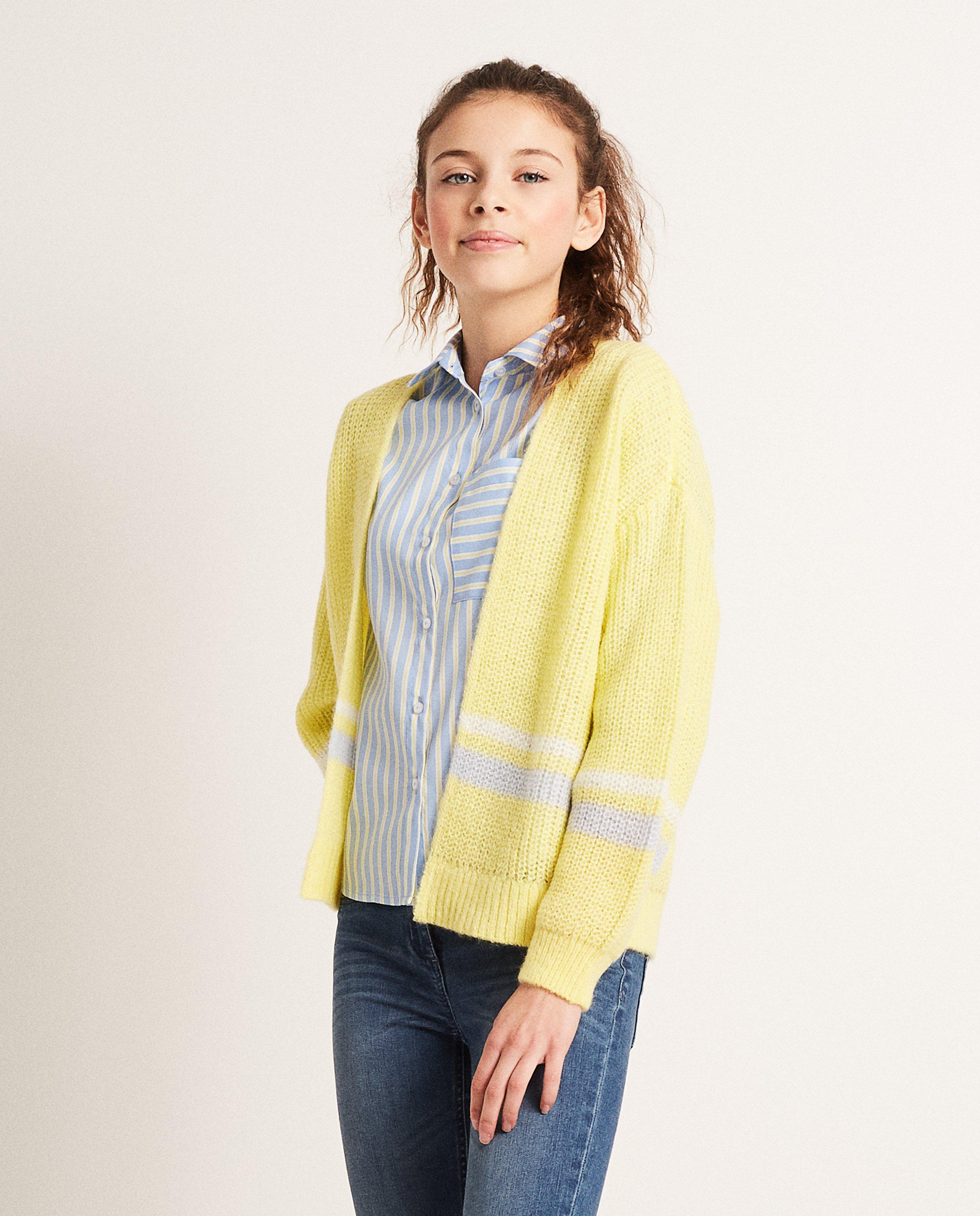 Cardigans - Gilet color block