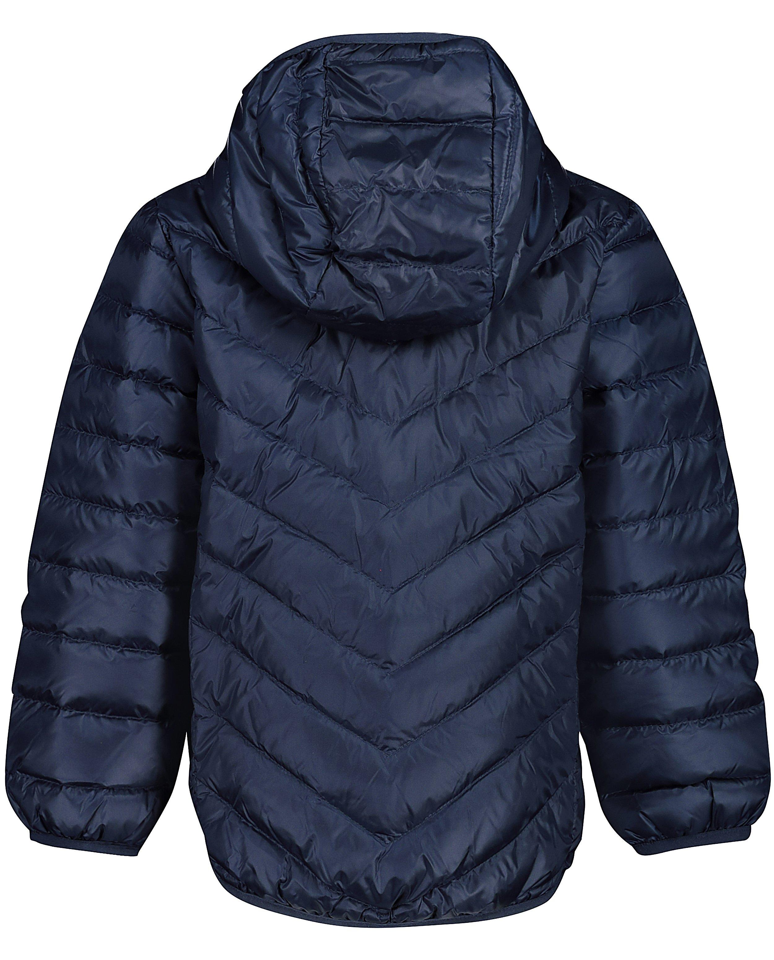 Jassen - Blauwe ultralichte donsjas, 2-7 jaar