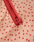 Accessoires pour bébés - Sac de couchage rose en coton bio