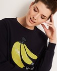 Sweaters - Sweater met paillettenprint