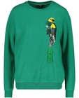 Sweaters - Sweater met pailletten vogel