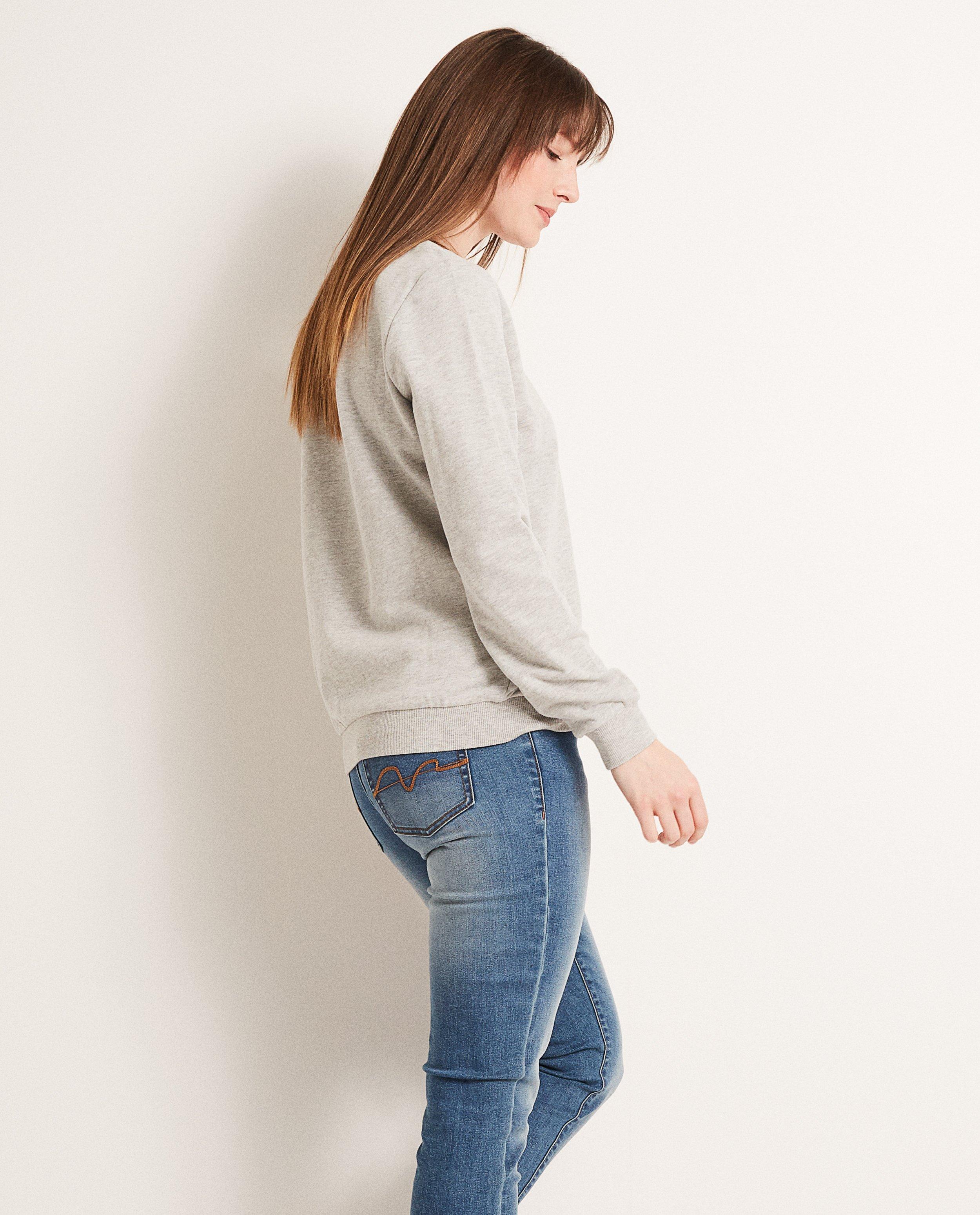 Sweater met pailletten vogel - Product Detail - grijs - afbeelding nummer 3