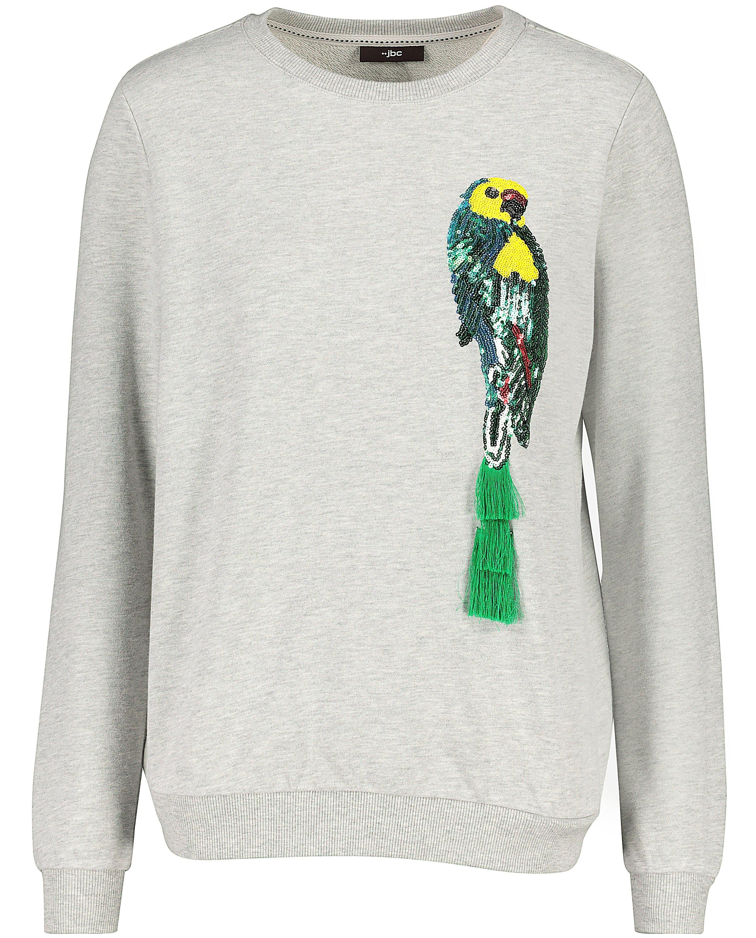 Sweater met pailletten vogel - Product Detail - grijs - afbeelding nummer 5