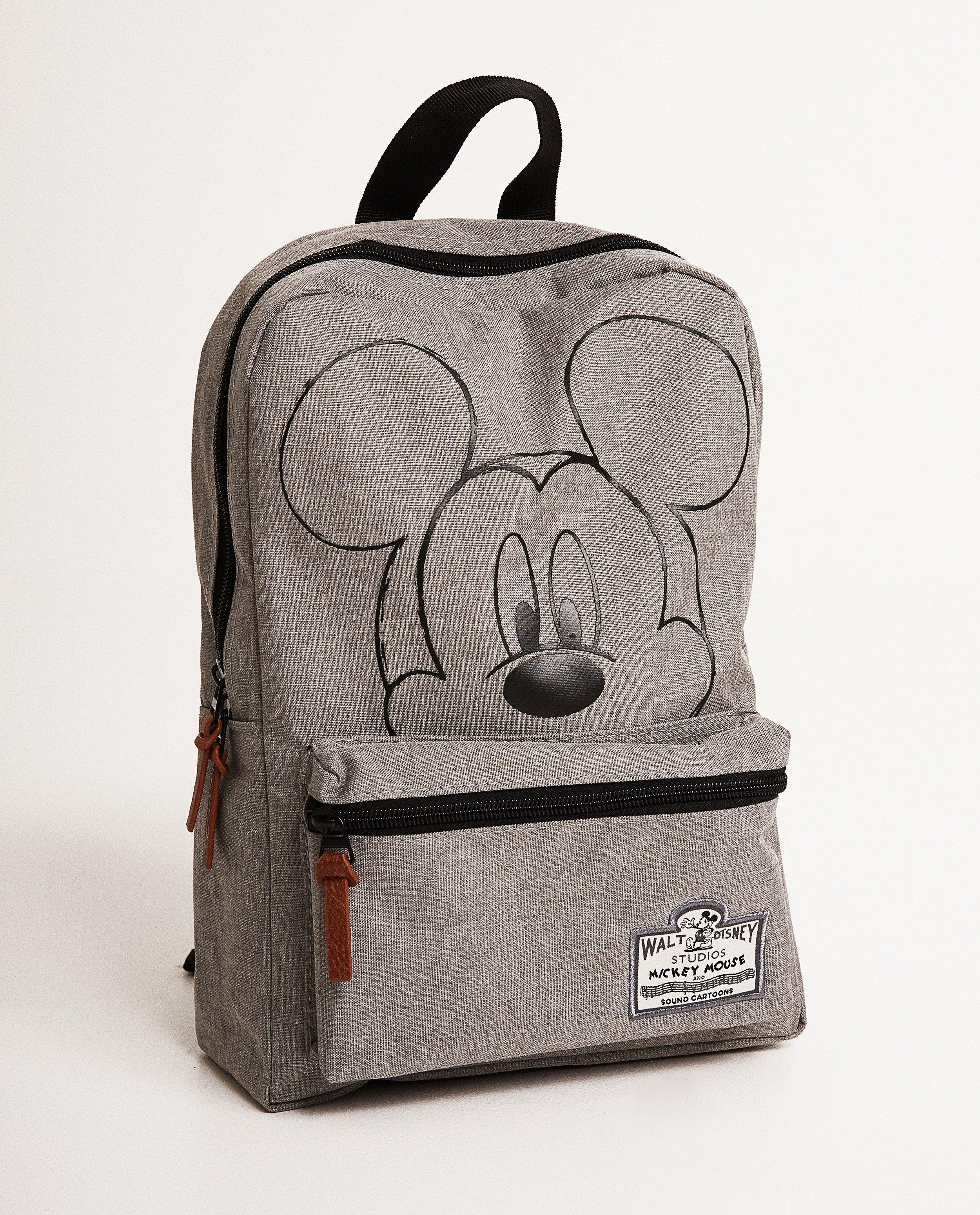 Lichtgrijze rugzak - Mickey Mouse - Mickey