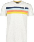 T-shirt en coton bio I AM - rayé - I AM