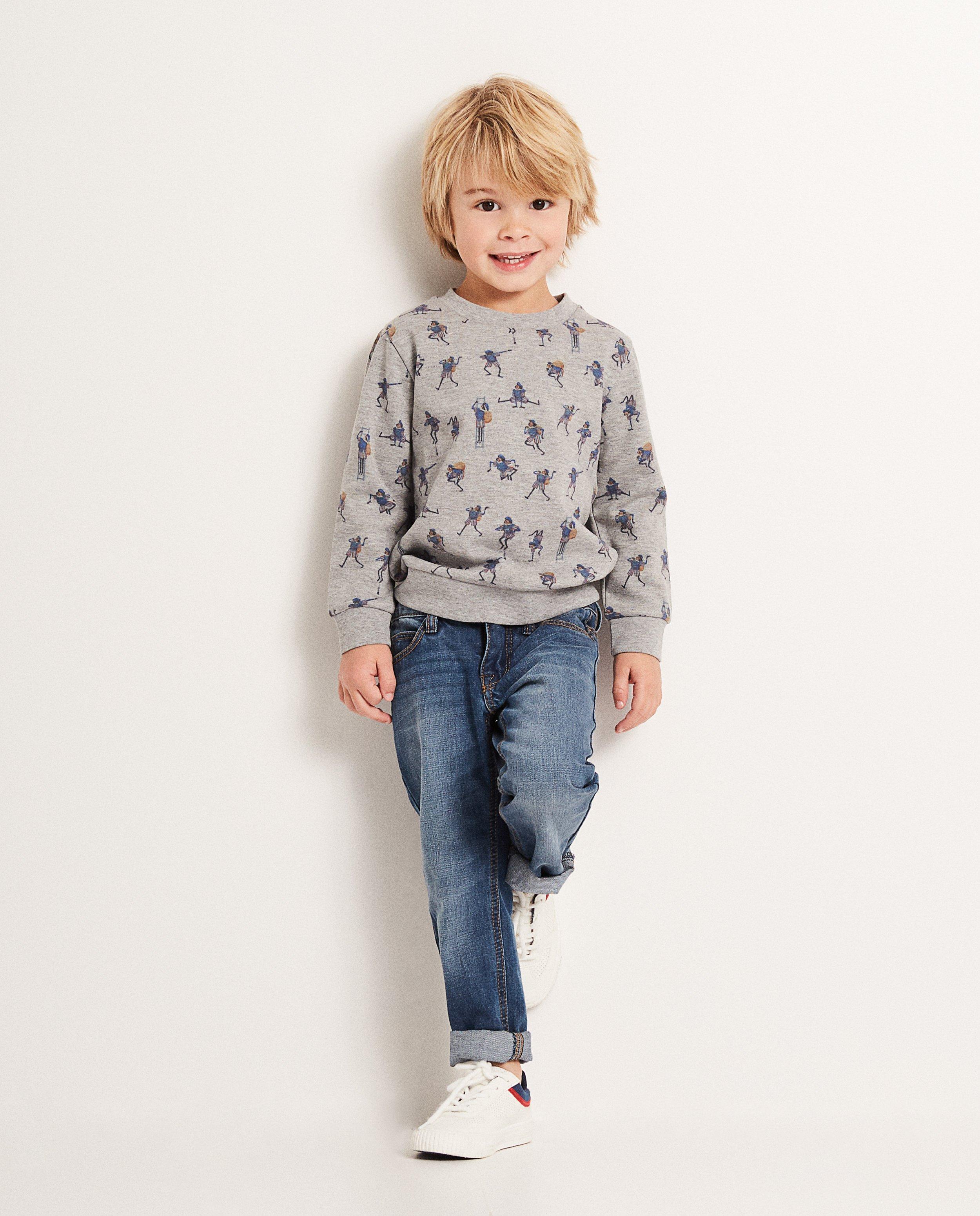 Sweater met print - Dag Sinterklaas - Sinterklaas
