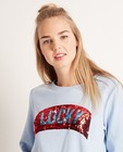 Sweaters - Sweater met swipe pailletten