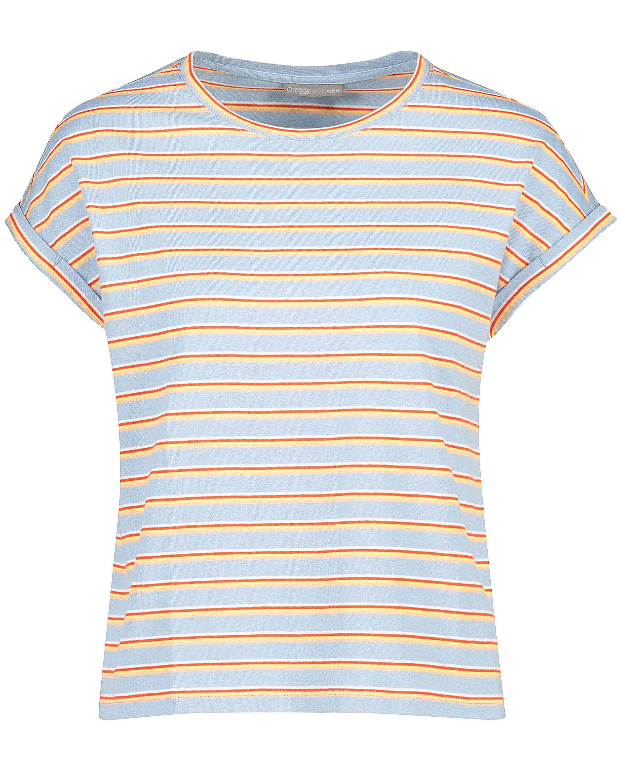 T-shirts - Kleurrijk gestreept T-shirt