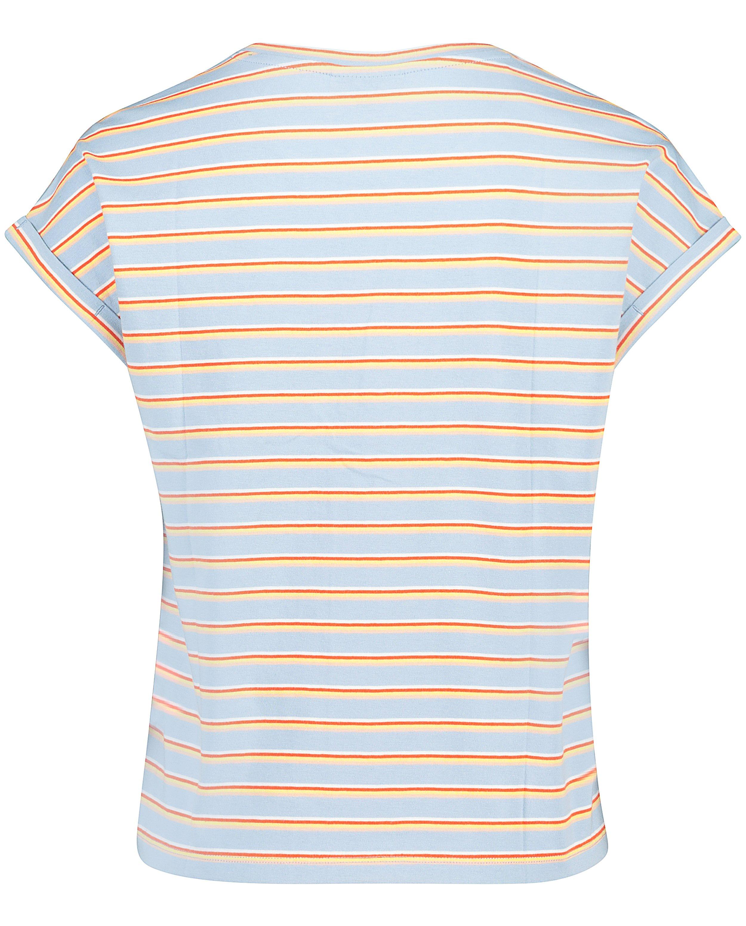 T-shirts - Kleurrijk gestreept T-shirt