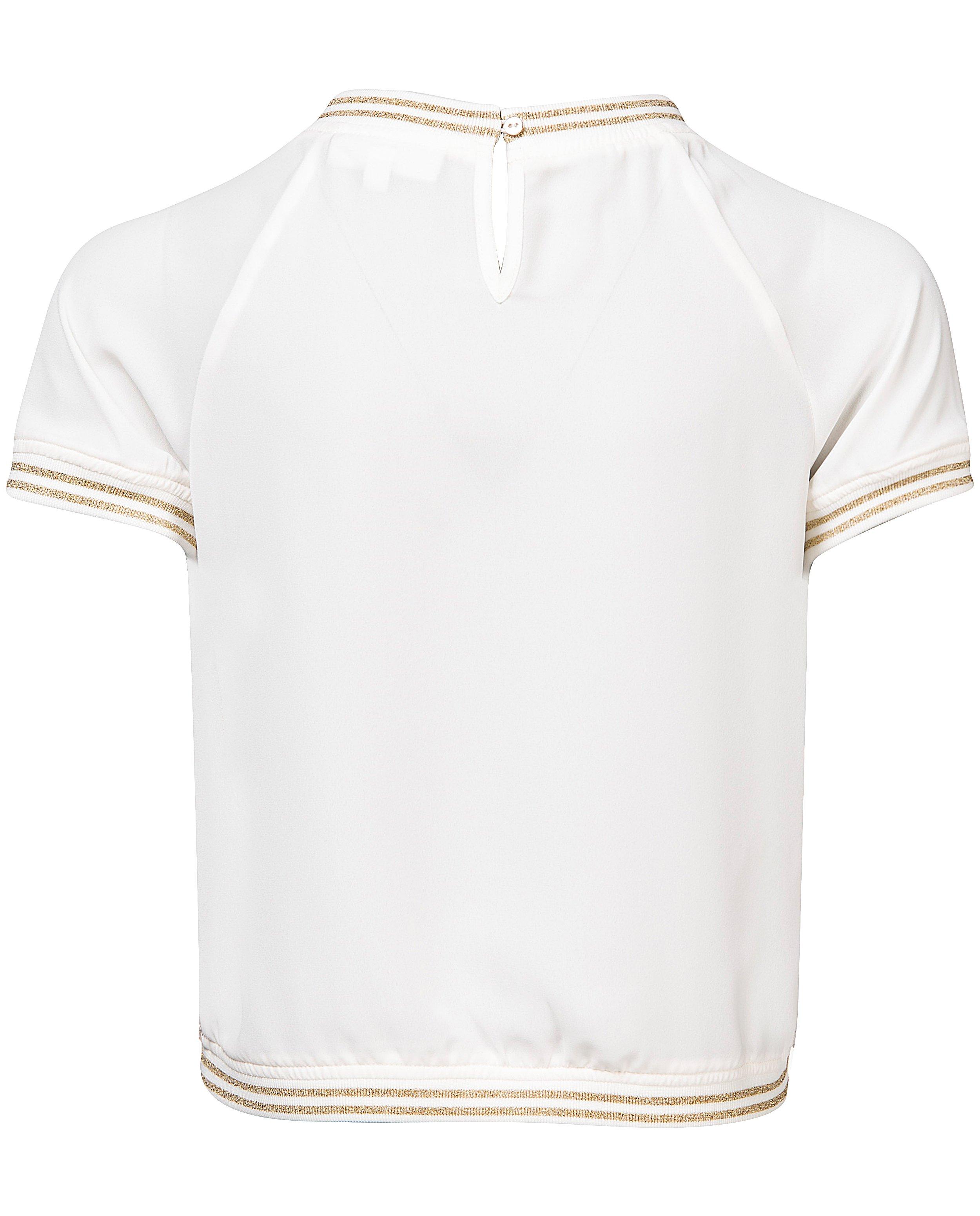 Hemden - T-shirt met pailletten communie