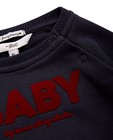 Sweaters - Donkerblauwe sweater 'BABY'