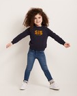 Sweater 'SIS', 2-7 jaar - #familystoriesjbc - JBC