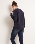 Sweaters - Donkerblauwe sweater 'MOM'