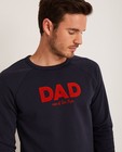 Sweaters - Donkerblauwe sweater 'DAD'