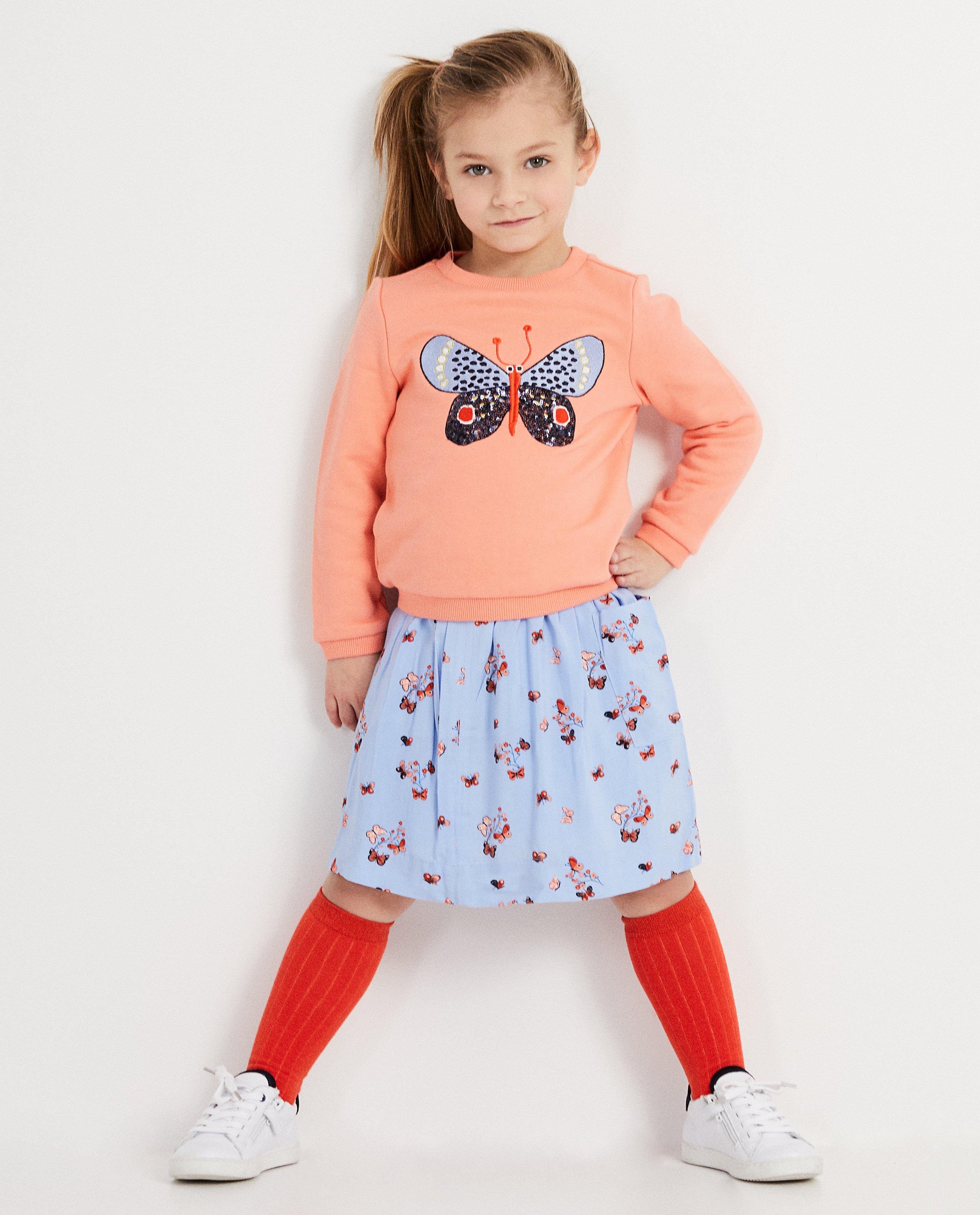 Viscose rok met allover print Hampton Bays - Hampton Bays - Hampton Bays