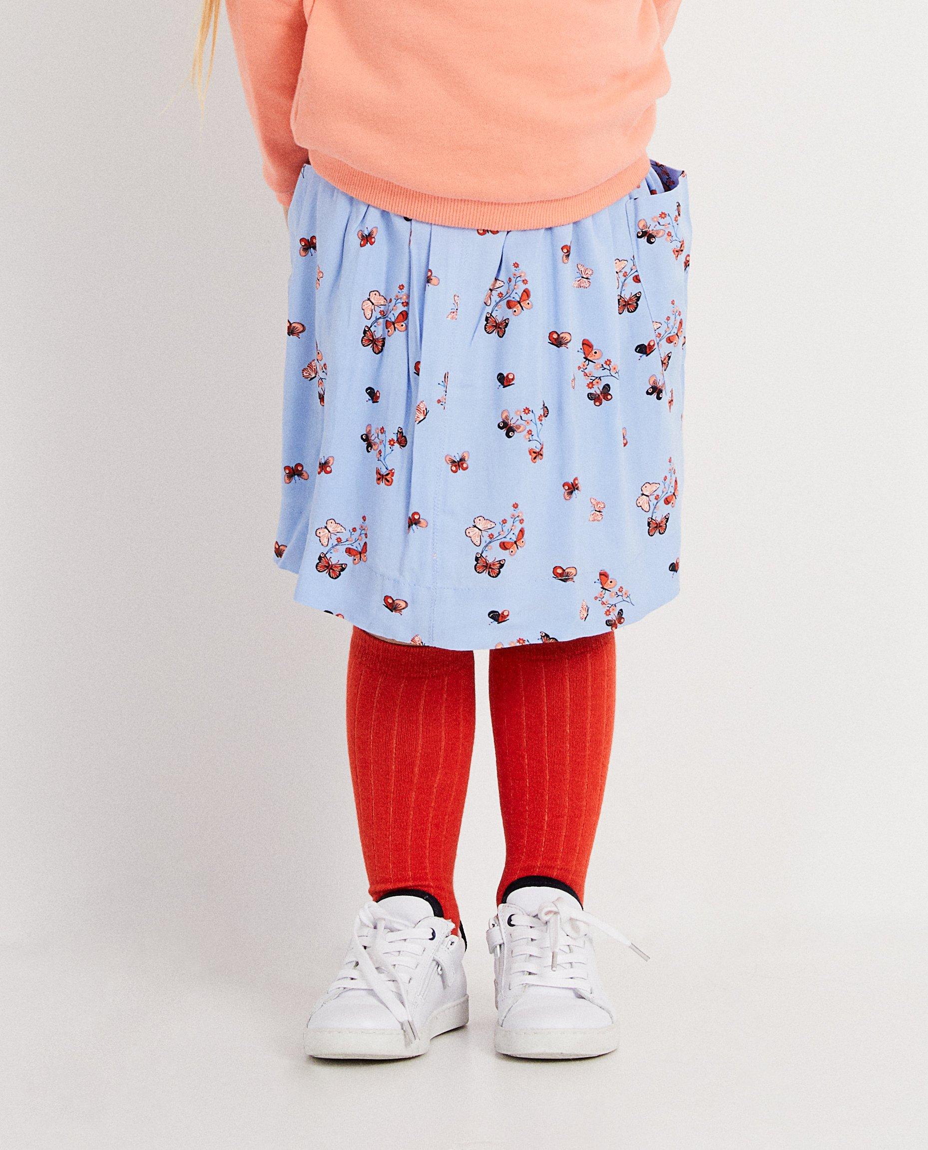 Rokken - Viscose rok met allover print Hampton Bays