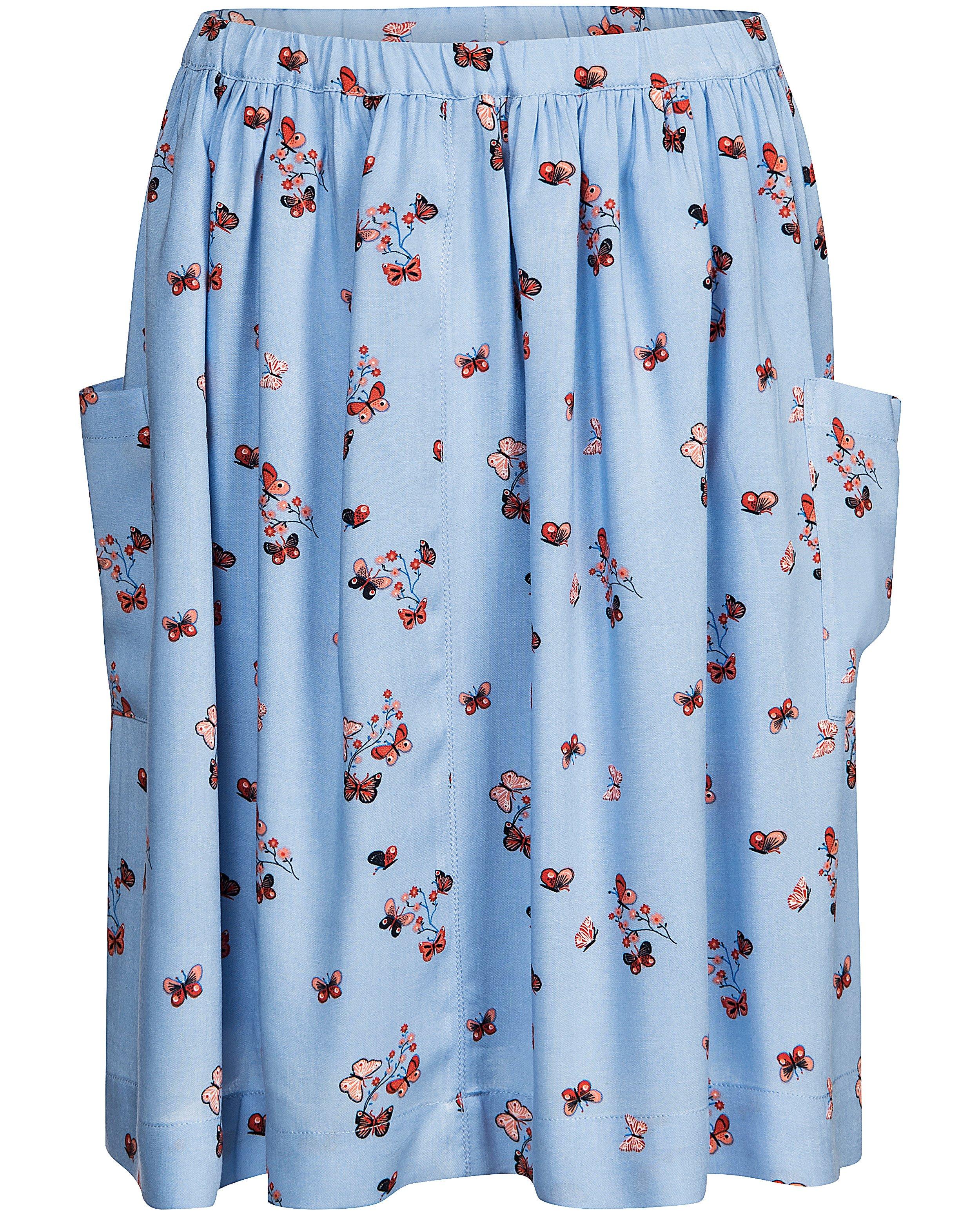 Rokken - Viscose rok met allover print Hampton Bays