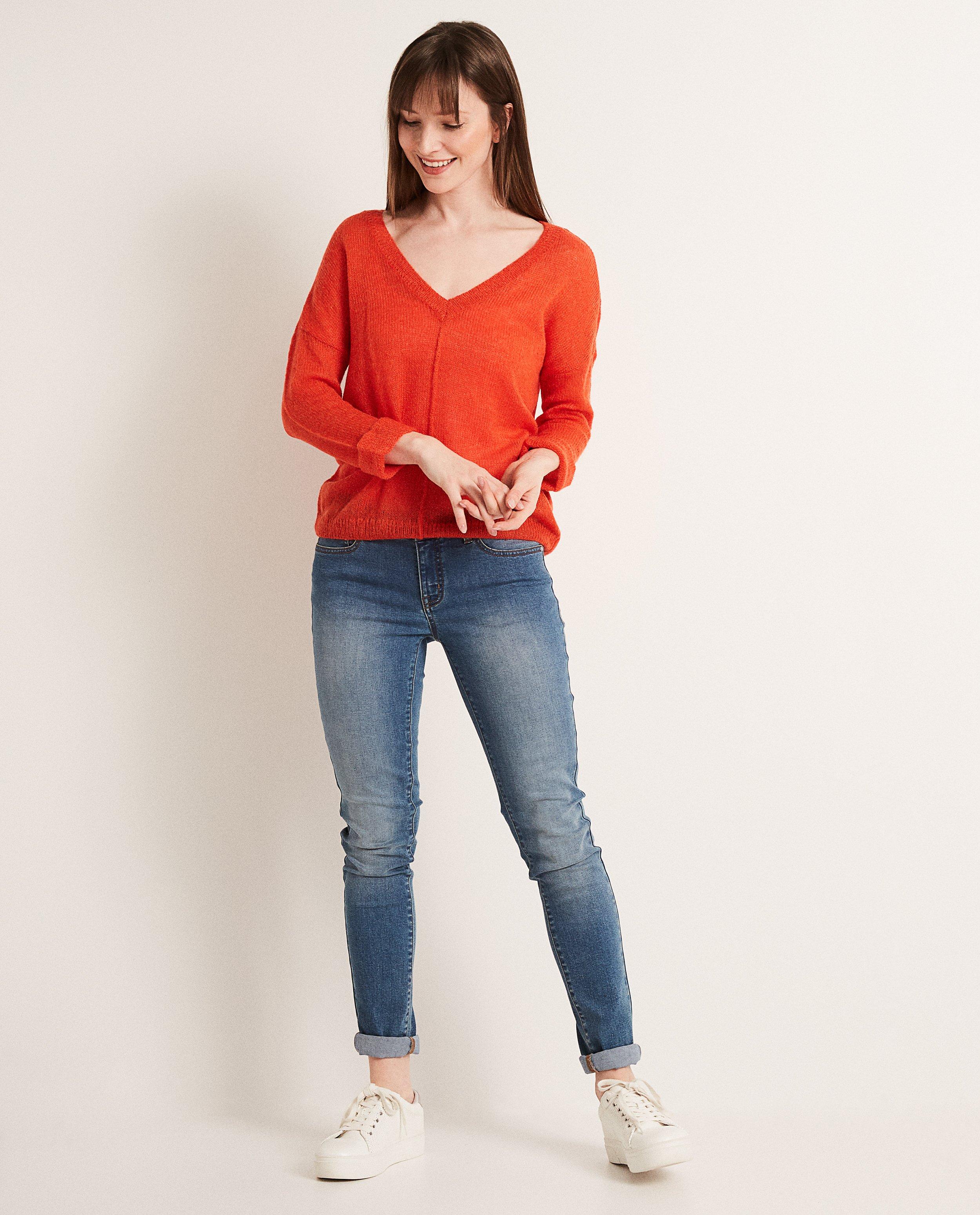Trui van een luxe wolmix - met mohair - JBC