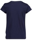 T-shirts - Donkerblauw T-shirt van biokatoen AM