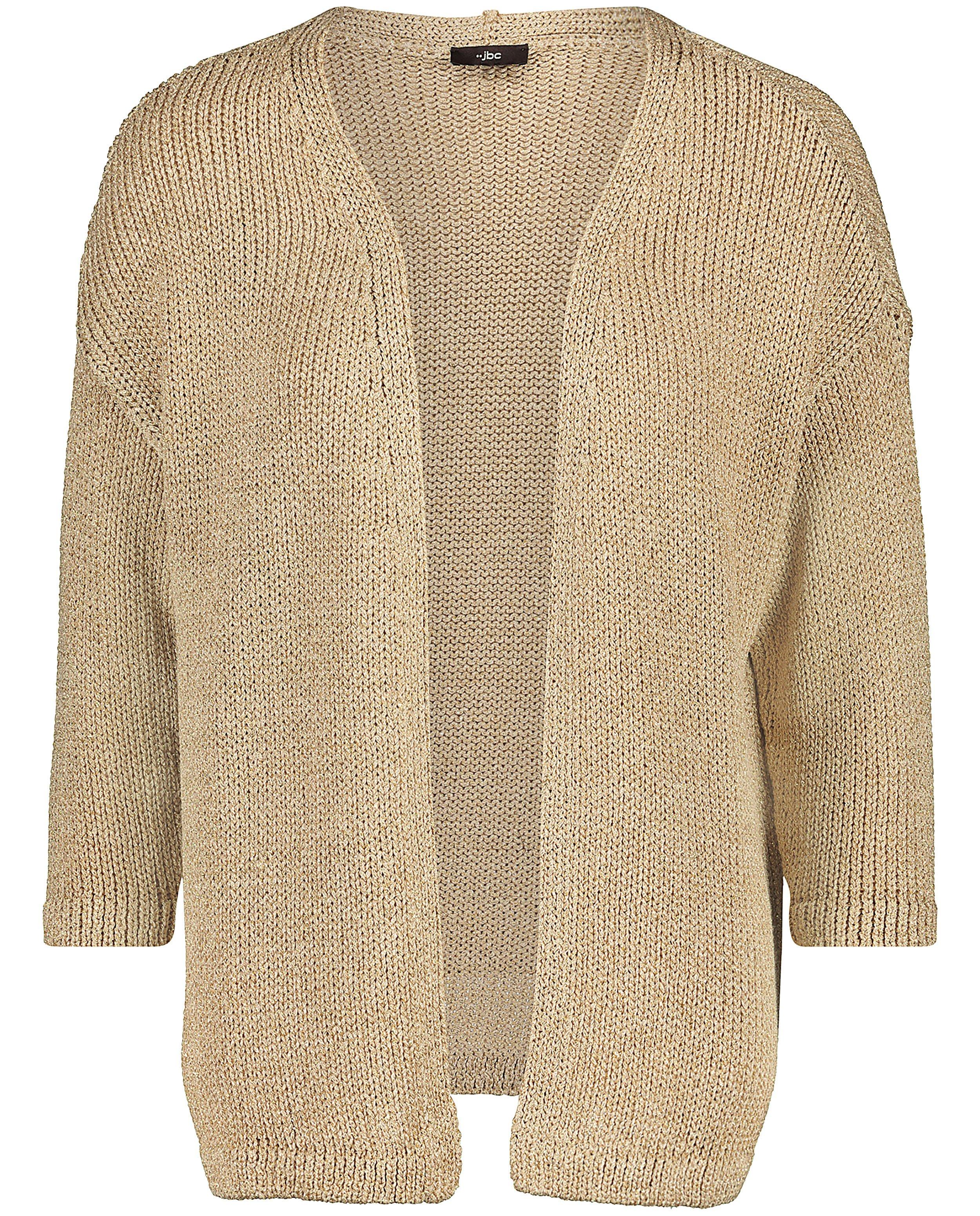 Cardigans - Gebreid vest met metaaldraad 