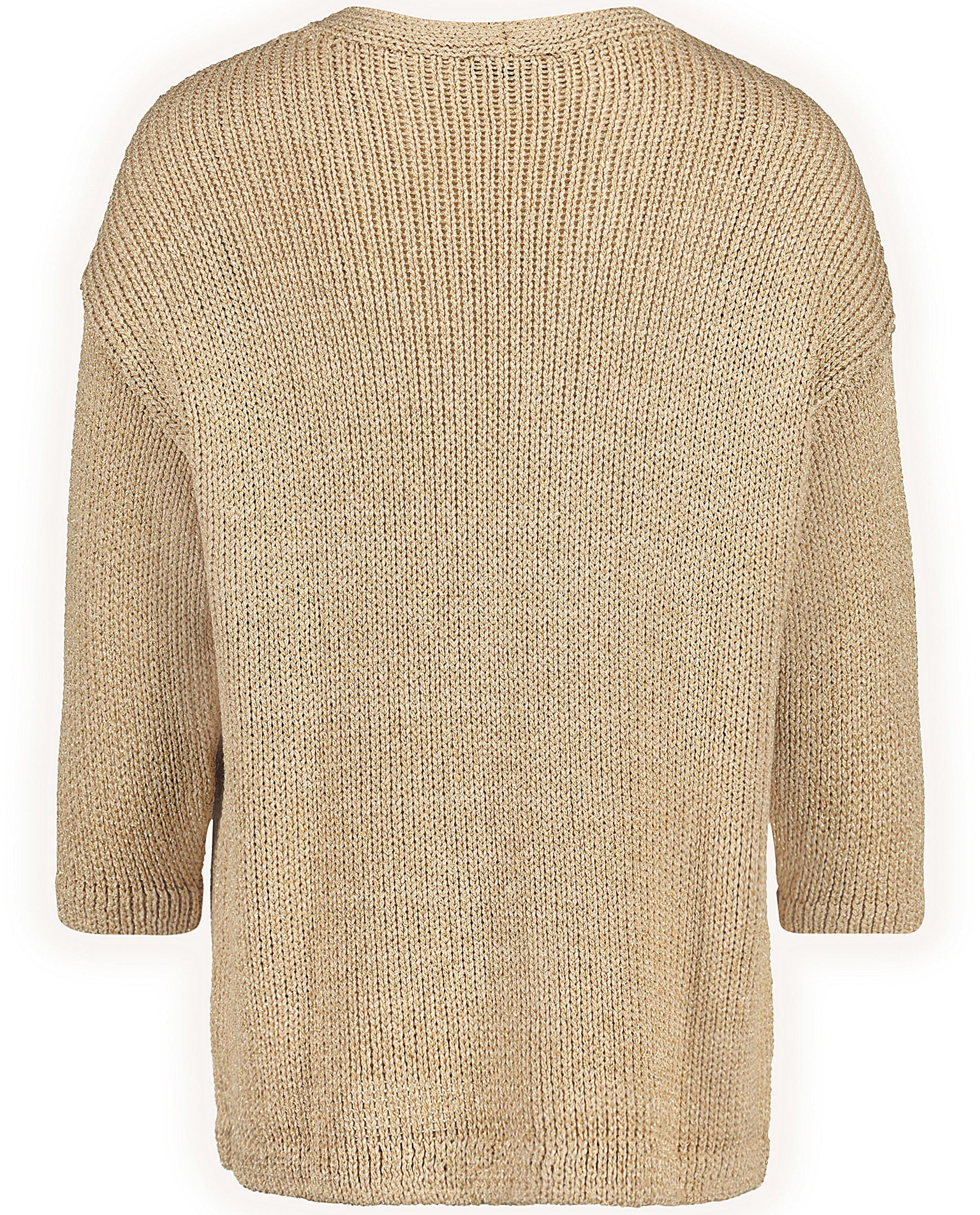 Cardigans - Gebreid vest met metaaldraad 