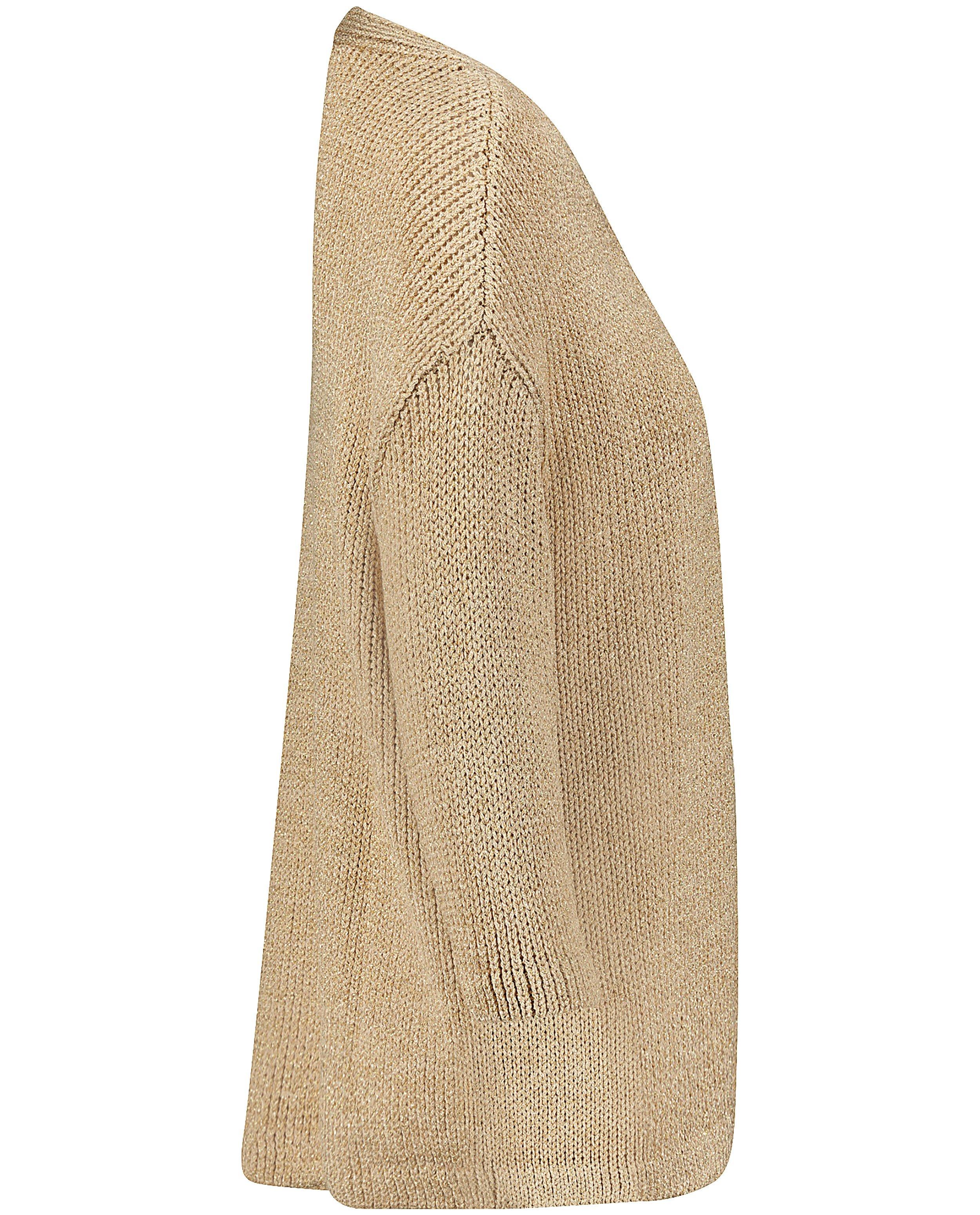 Cardigans - Gebreid vest met metaaldraad 