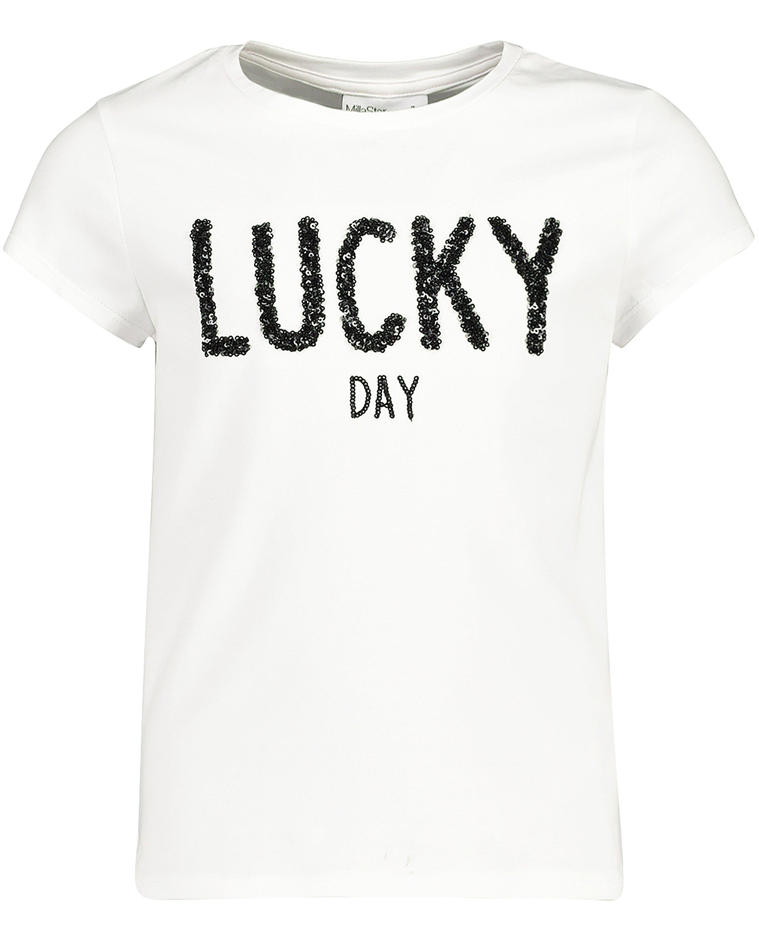 T-shirts - T-shirt met pailletten communie
