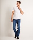 Jeans fitted straight  - BRANDON, délavé - JBC