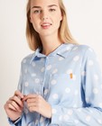 Hemden - Viscose hemd met polkadotprint